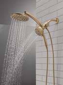 Multi Function Showerhead in Lumicoat Champagne Bronze 