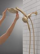Multi Function Showerhead in Lumicoat Champagne Bronze 
