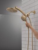 Multi Function Showerhead in Lumicoat Champagne Bronze 