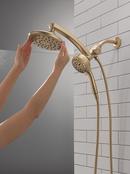 Multi Function Showerhead in Lumicoat Champagne Bronze 