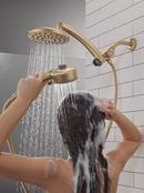 Multi Function Showerhead in Lumicoat Champagne Bronze 
