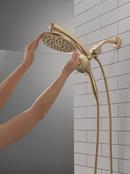 Multi Function Showerhead in Lumicoat Champagne Bronze 
