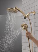 Multi Function Showerhead in Lumicoat Champagne Bronze 