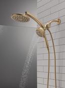 Multi Function Showerhead in Lumicoat Champagne Bronze 