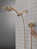Multi Function Showerhead in Lumicoat Champagne Bronze 