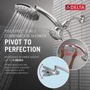 Multi Function Showerhead in Lumicoat&reg; Polished Nickel 