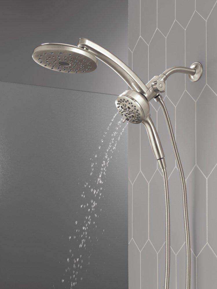 Multi Function Showerhead in Lumicoat Stainless 