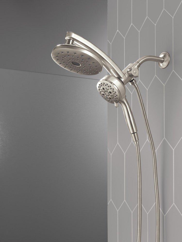 Multi Function Showerhead in Lumicoat Stainless 