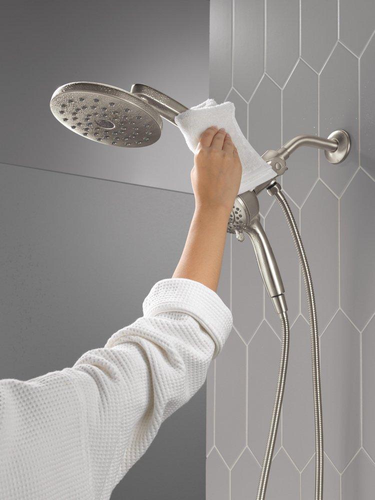 Multi Function Showerhead in Lumicoat Stainless 