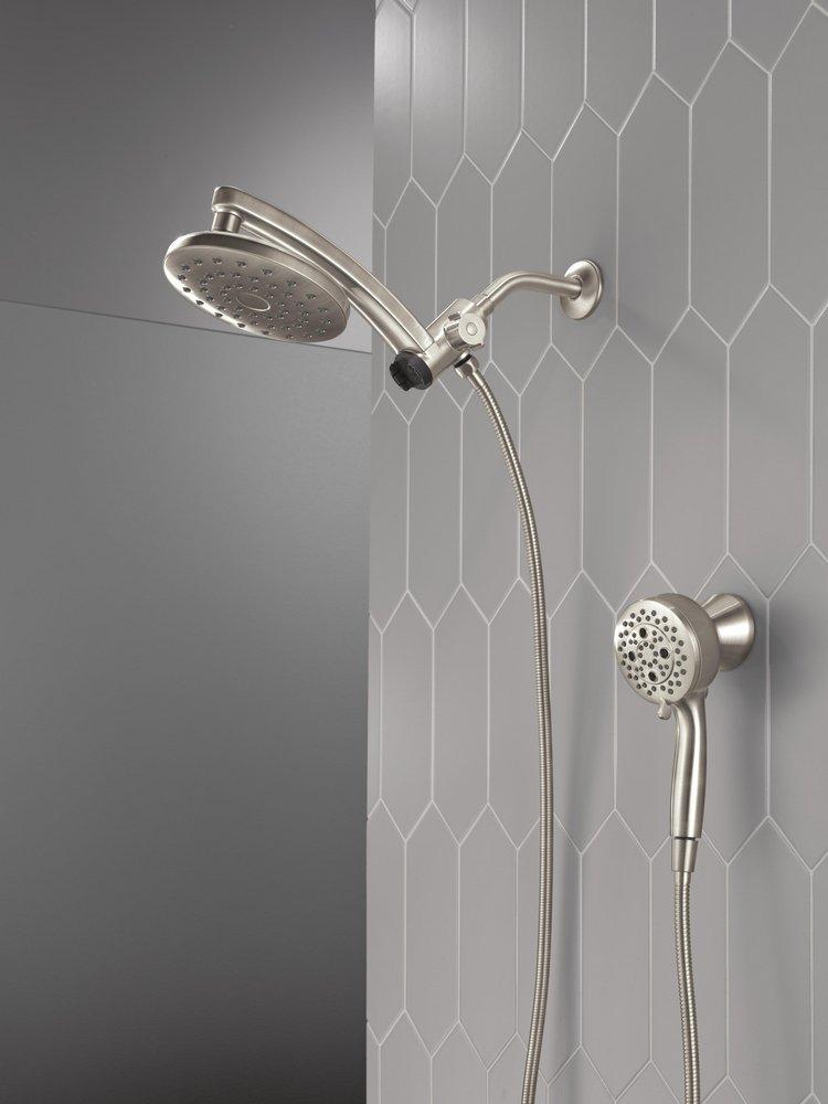 Multi Function Showerhead in Lumicoat Stainless 