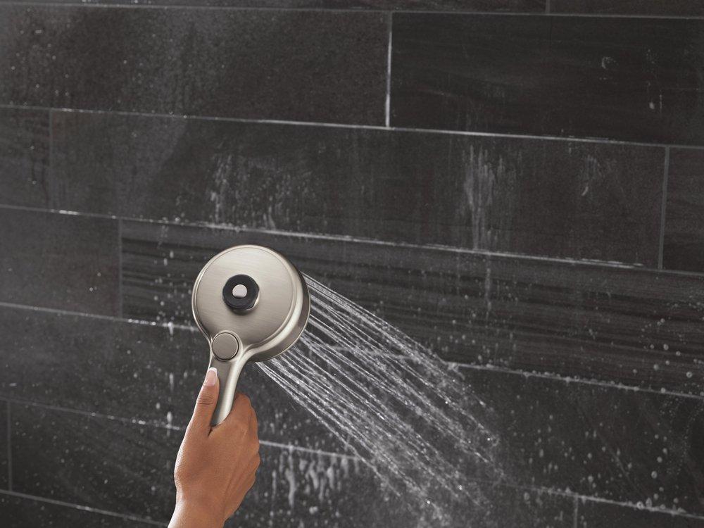 Multi Function Showerhead in Lumicoat Stainless 
