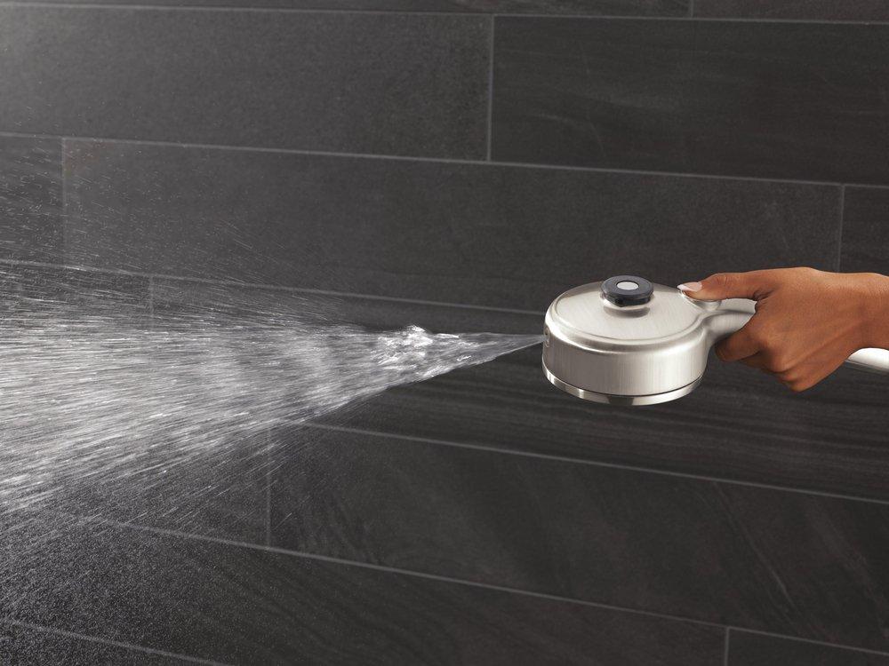 Multi Function Showerhead in Lumicoat Stainless 