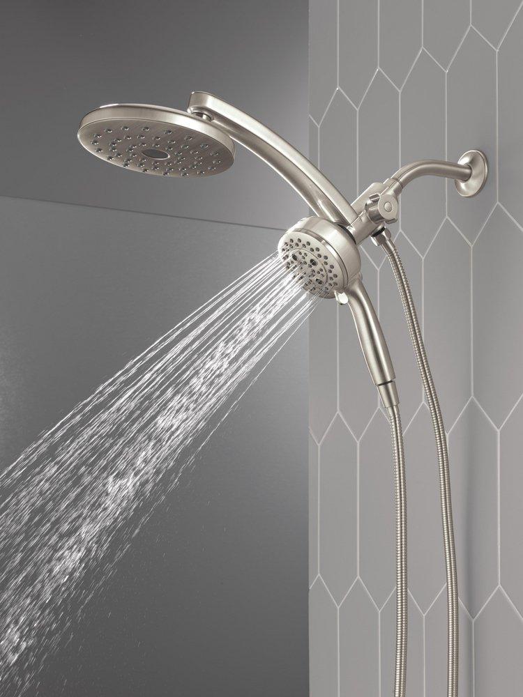 Multi Function Showerhead in Lumicoat Stainless 