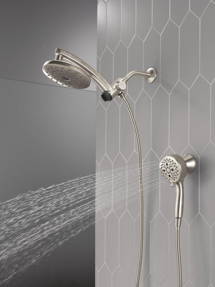 Multi Function Showerhead in Lumicoat Stainless 