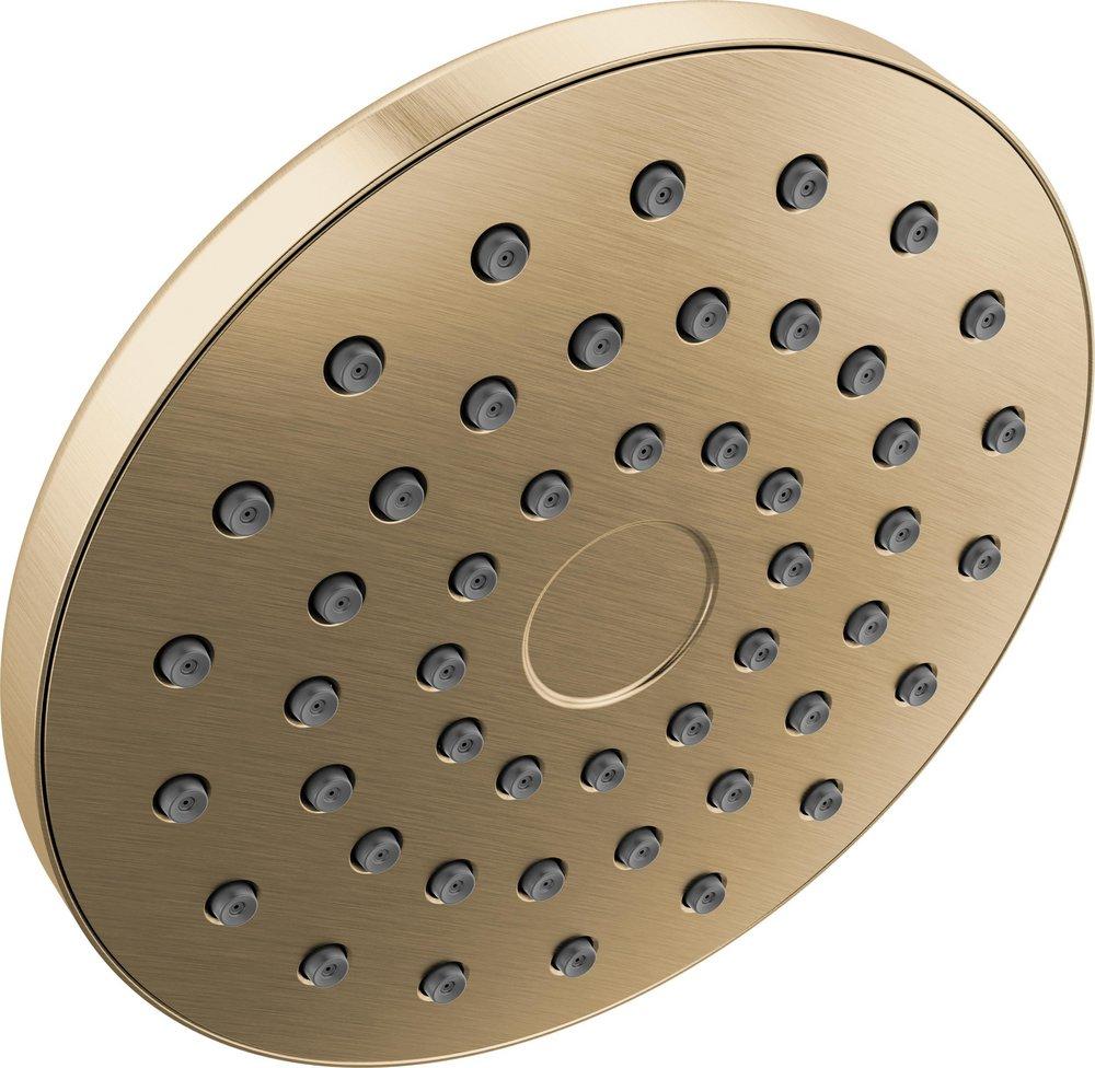 DELTA UNIVERSAL SHOWERING COMPONENTS: PIVOTPRO RAINCAN SHOWER HEAD 