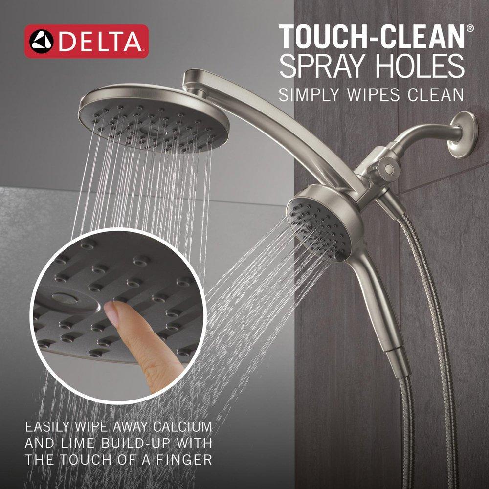 Multi Function Showerhead in SpotShield Brushed Nickel 