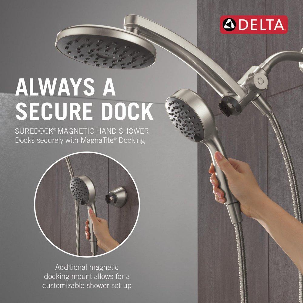 Multi Function Showerhead in SpotShield Brushed Nickel 