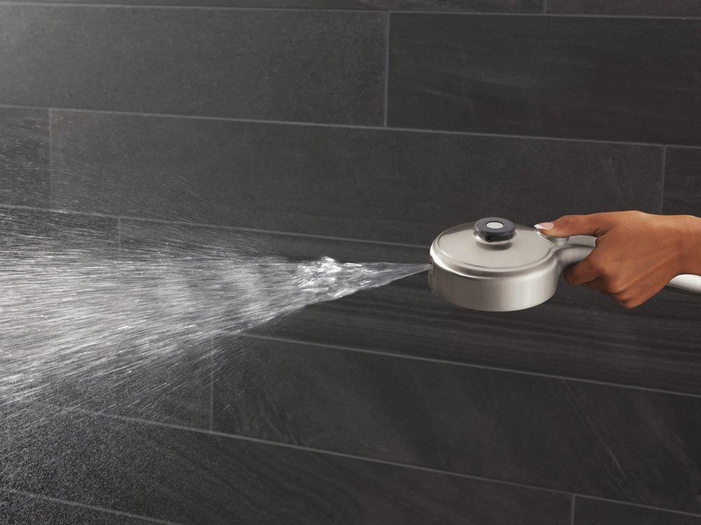 Multi Function Showerhead in SpotShield Brushed Nickel 