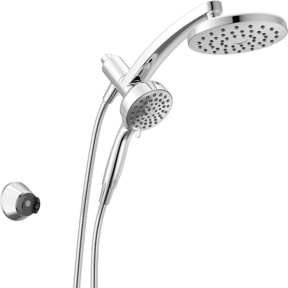 DELTA UNIVERSAL SHOWERING COMPONENTS: PIVOTPRO 3-IN-1 COMBINATION SHOWER 