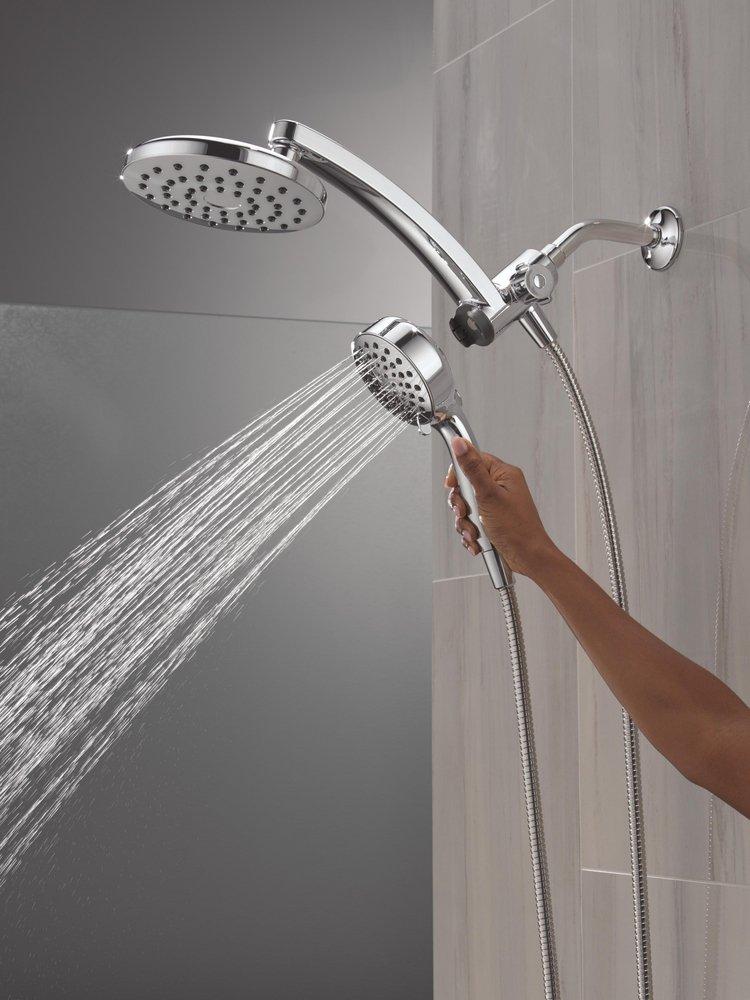 Multi Function Showerhead in Chrome 