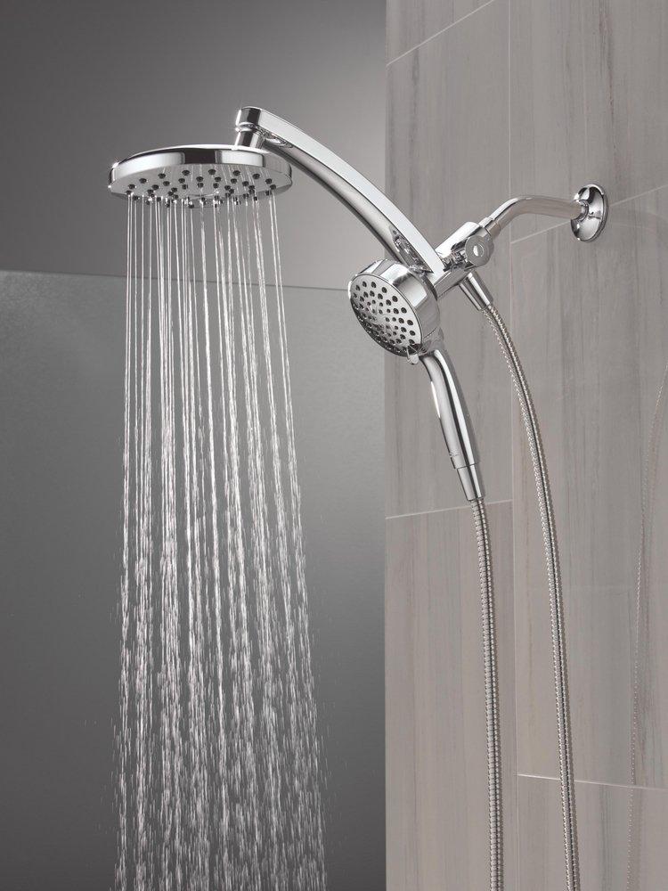 Multi Function Showerhead in Chrome 