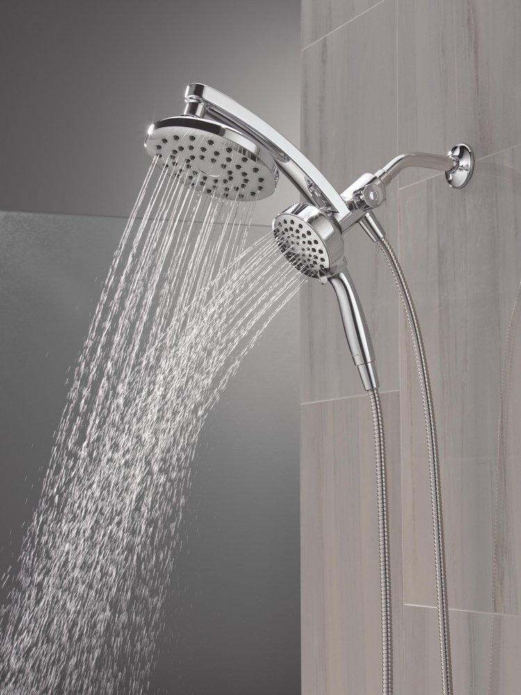 Multi Function Showerhead in Chrome 