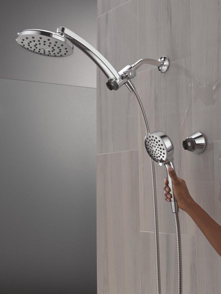 Multi Function Showerhead in Chrome 