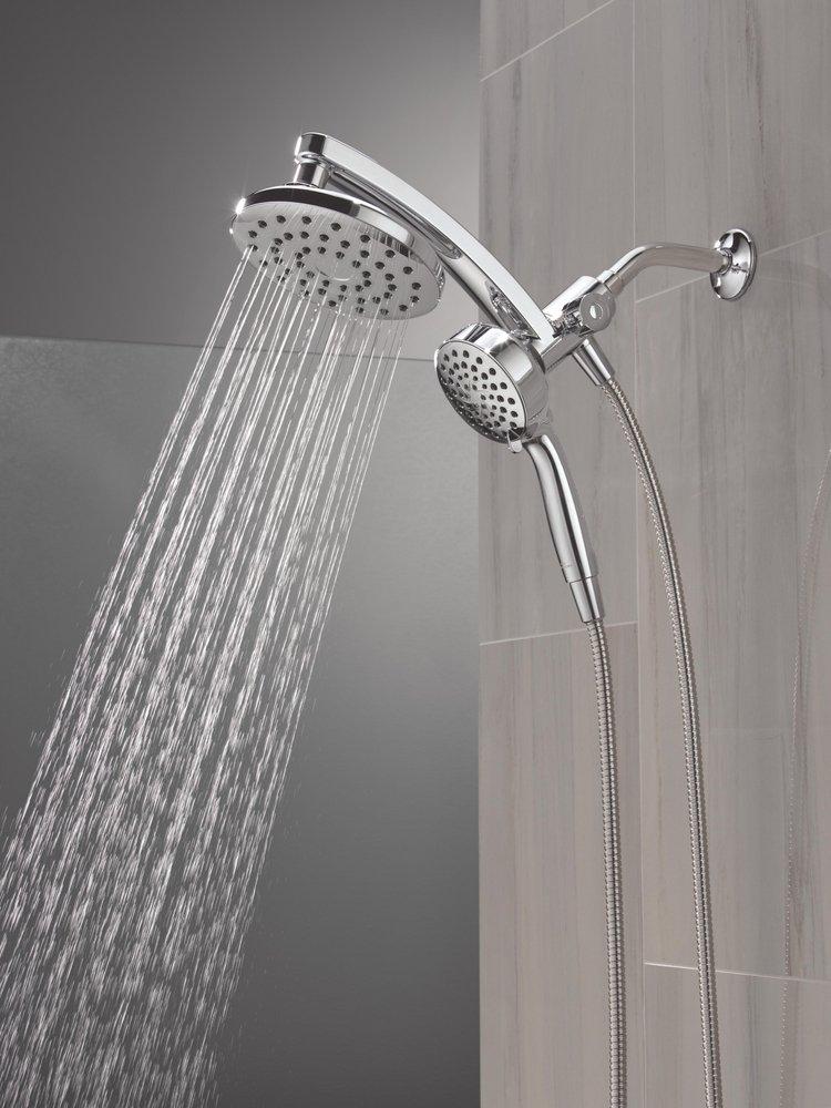 Multi Function Showerhead in Chrome 