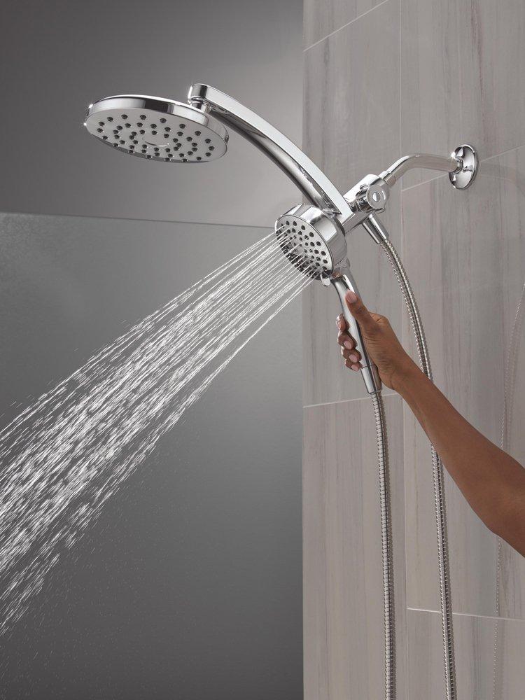 Multi Function Showerhead in Chrome 