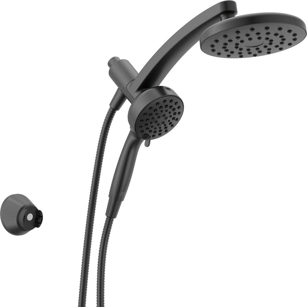 Multi Function Showerhead in Matte Black 