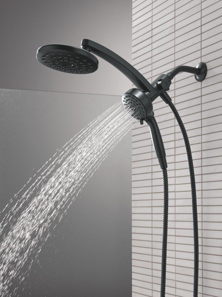 Multi Function Showerhead in Matte Black 