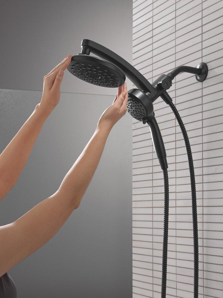 Multi Function Showerhead in Matte Black 