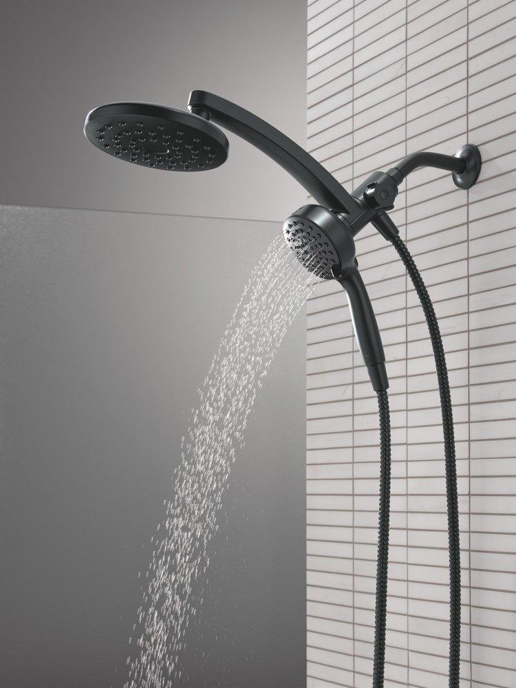 Multi Function Showerhead in Matte Black 