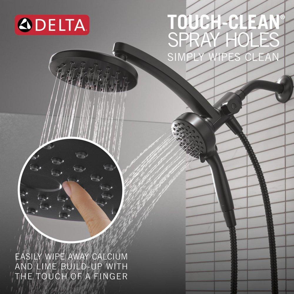 Multi Function Showerhead in Matte Black 