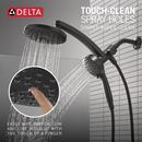 Multi Function Showerhead in Matte Black 