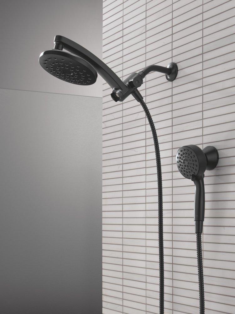 Multi Function Showerhead in Matte Black 