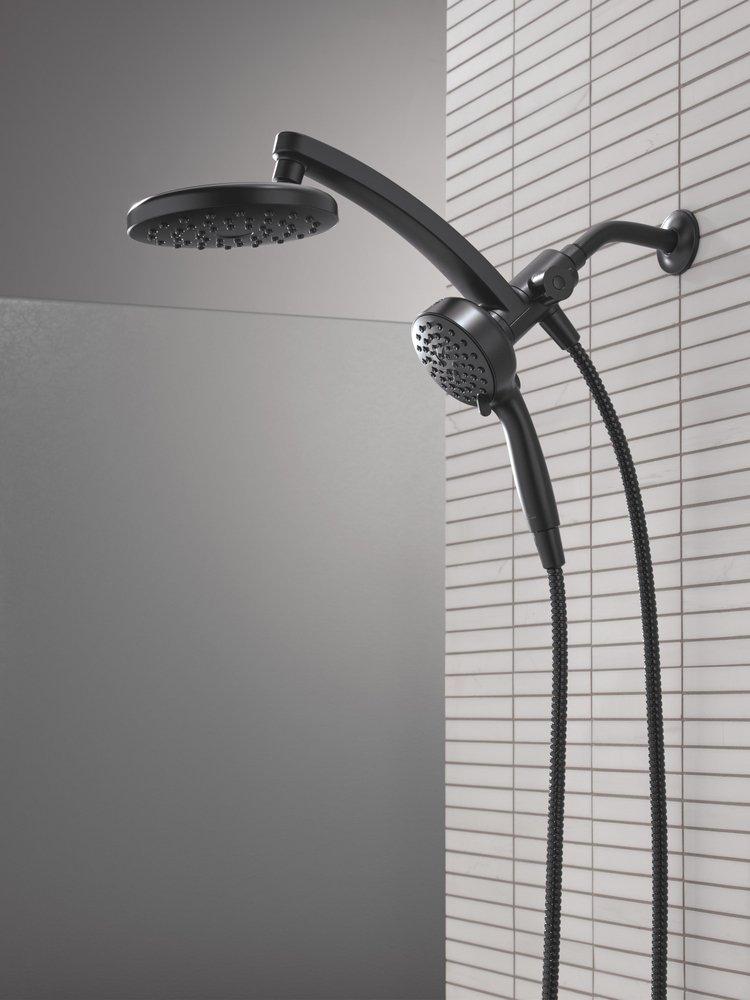 Multi Function Showerhead in Matte Black 