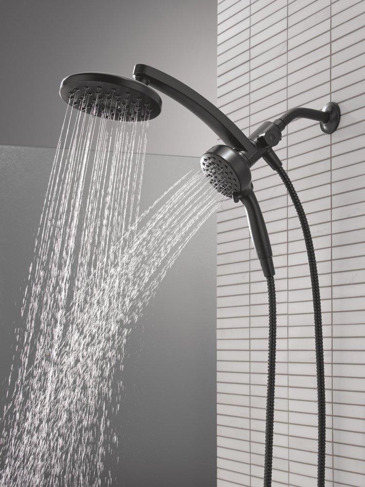 Multi Function Showerhead in Matte Black 