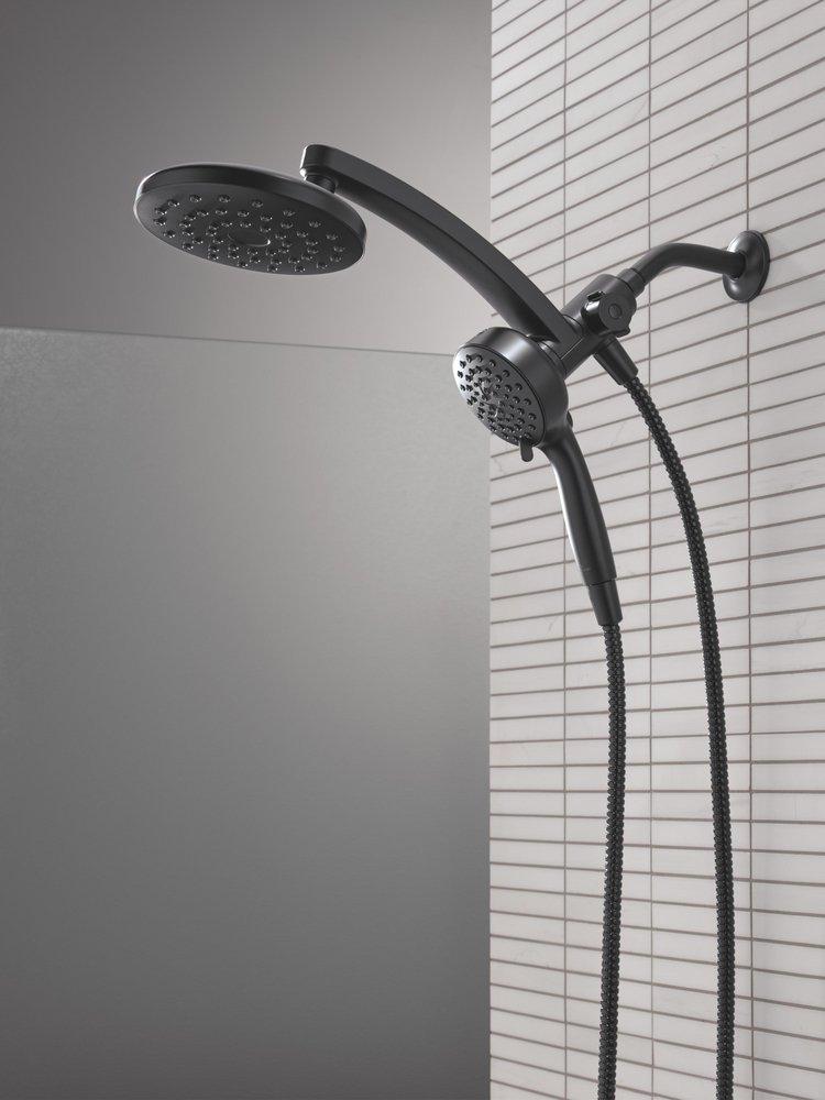 Multi Function Showerhead in Matte Black 