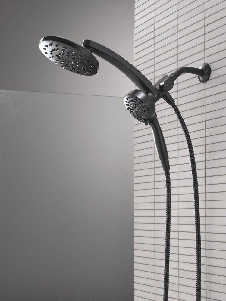 Multi Function Showerhead in Matte Black 