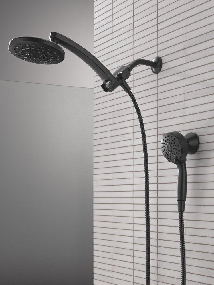 Multi Function Showerhead in Matte Black 