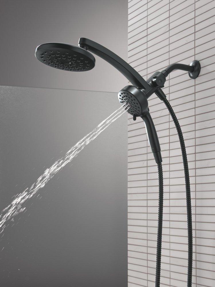 Multi Function Showerhead in Matte Black 