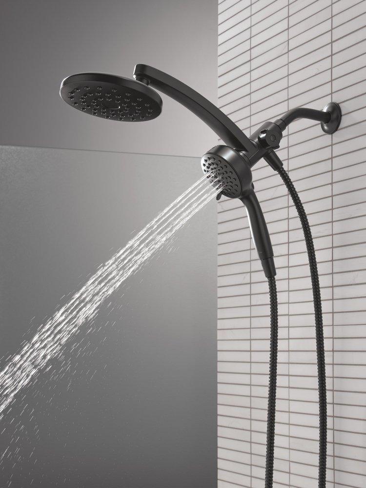 Multi Function Showerhead in Matte Black 