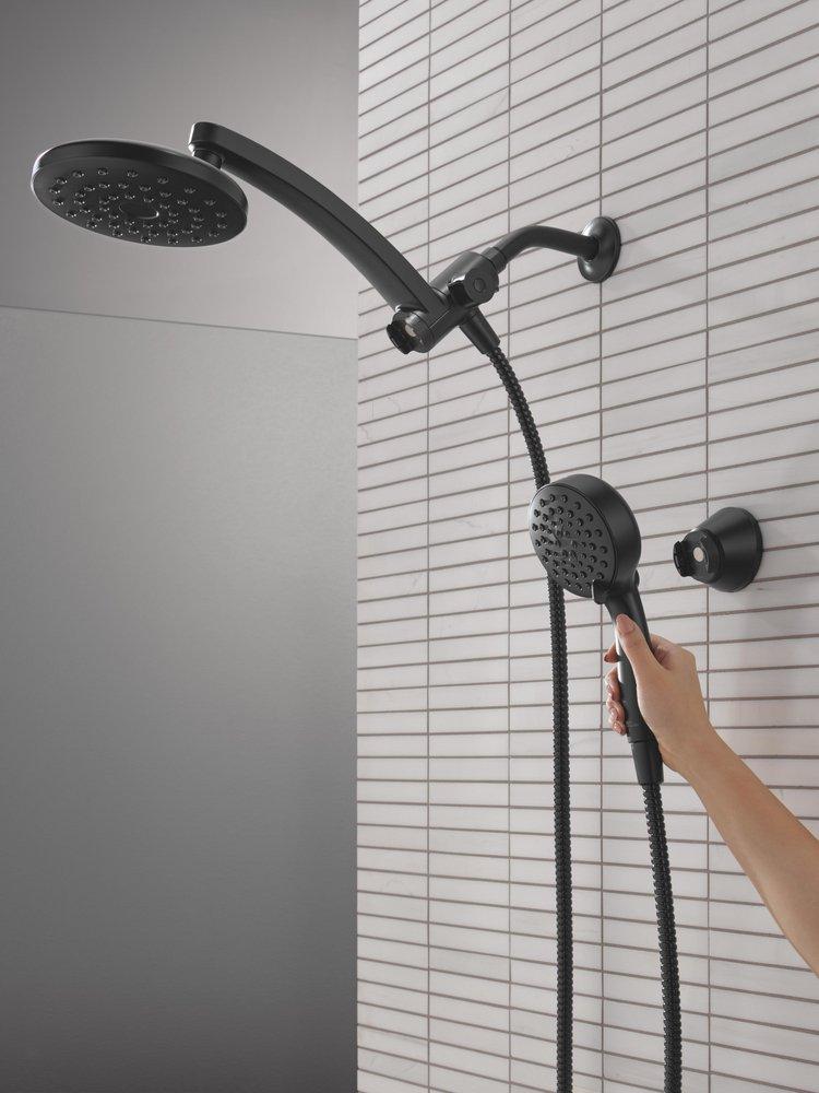Multi Function Showerhead in Matte Black 