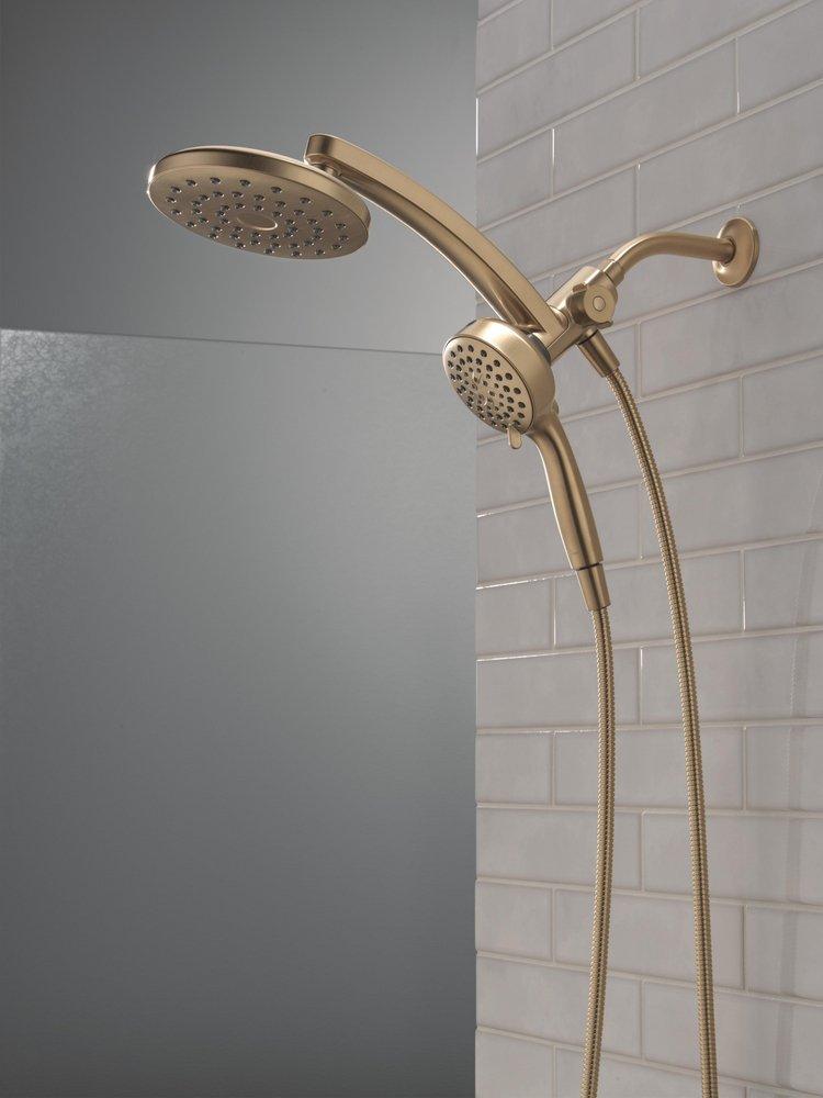 Multi Function Showerhead in Champagne Bronze 