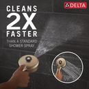 Multi Function Showerhead in Champagne Bronze 