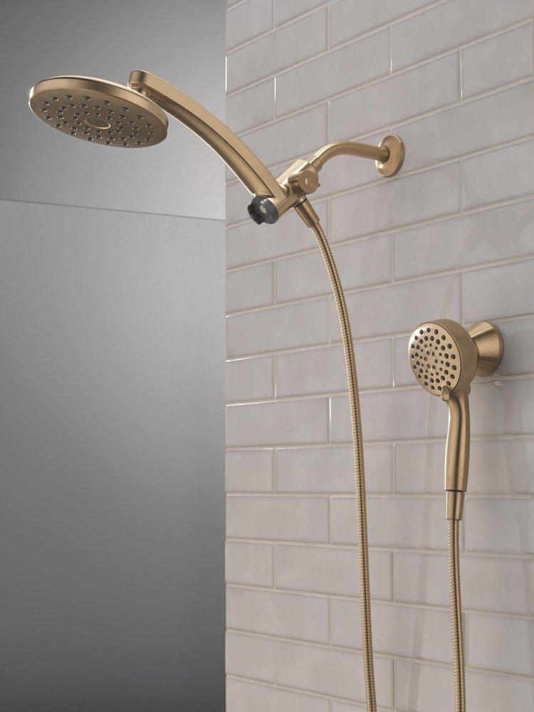 Multi Function Showerhead in Champagne Bronze 