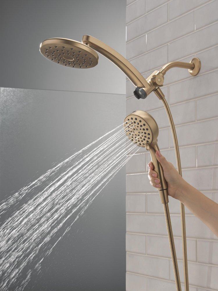 Multi Function Showerhead in Champagne Bronze 