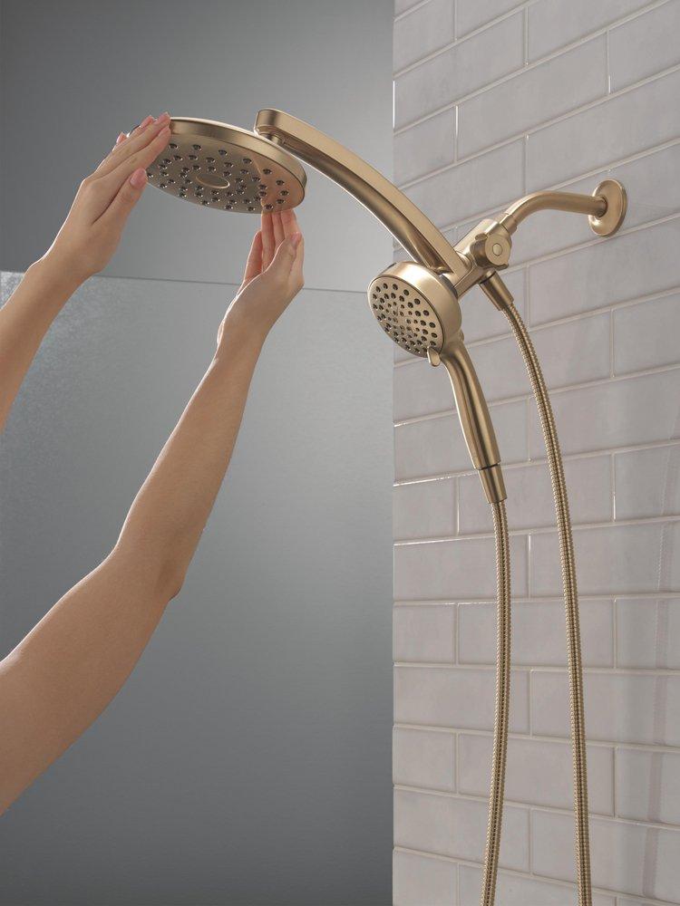 Multi Function Showerhead in Champagne Bronze 