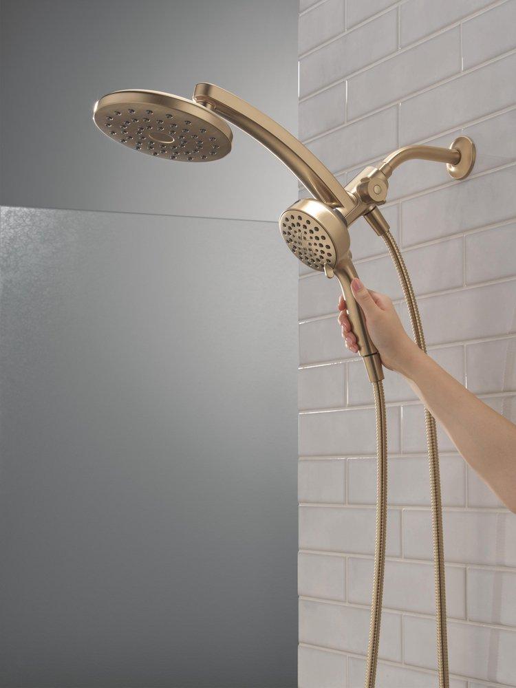Multi Function Showerhead in Champagne Bronze 